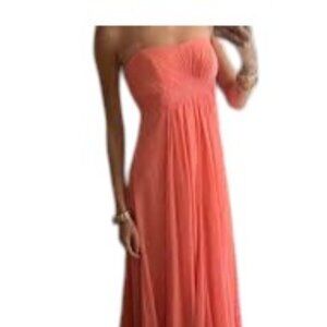 NWT David's Bridal Strapless Gown